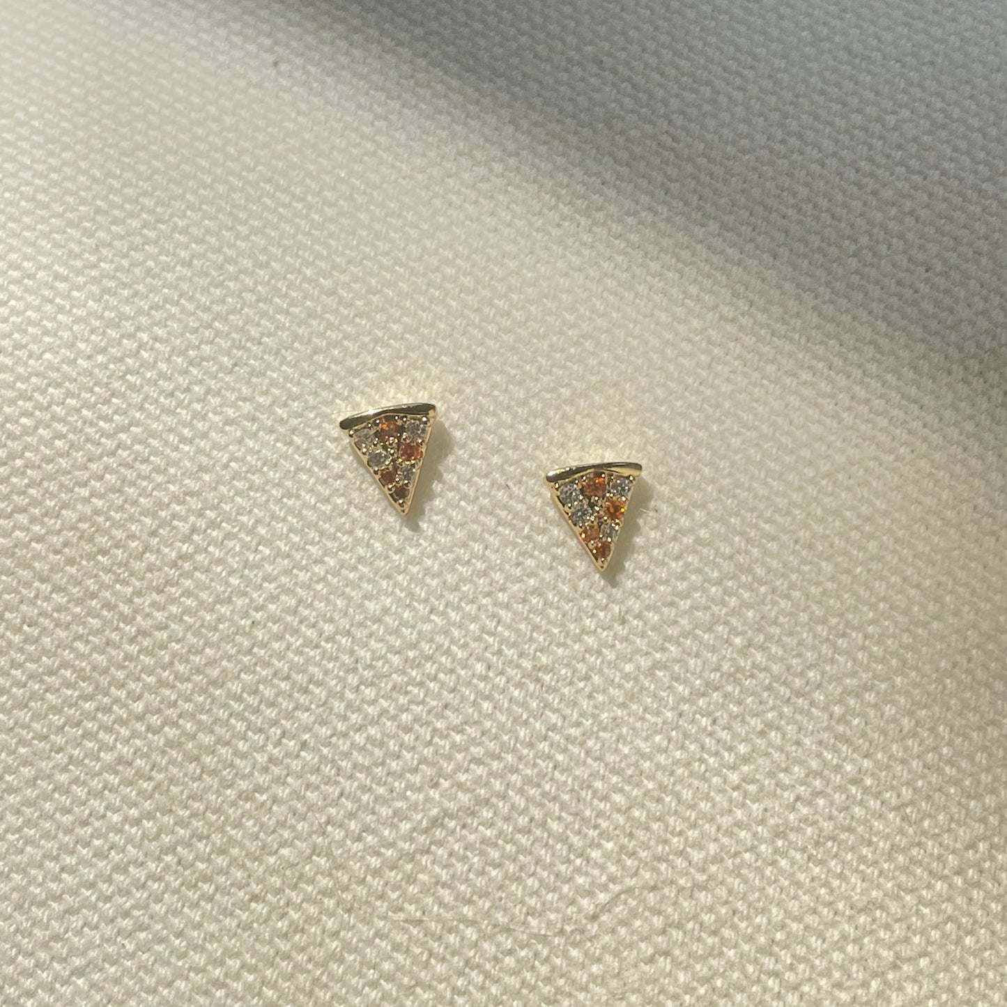 Pizza Lover Gem Studs